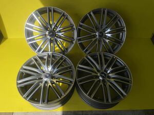 weds レオニス 4本【商品番号T3092】 17×7JJ ET+47 PCD100/H5ハブ径 約73mm