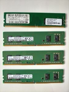 デスクトップ　DDR4メモリ, BUFFALO バッファロー、SAMSUNG サムスン 16gb（4GB×4 ）