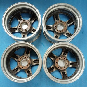 BRADLEYーDT1 4×4 Engineering FOROFFROAD PERFORMERS 18インチ8Jオフセット+35 PCD139.7/6H 日本製ホイール4本セットの画像6