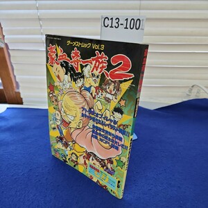 C13-100 豪血寺一族2 頭主獲得の書 ゲーメストムックVol.3 豪血寺の全てを今ここに 新声社 折れあり