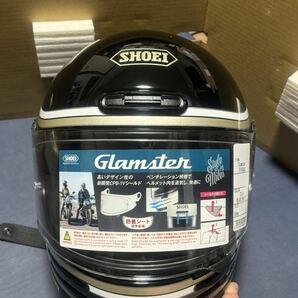 2023年10月製造 SHOEI グラムスター ビバーク TC-9 GLAMSTER BIVOUACフルフェイスヘルメット ショウエイ Lサイズの画像2