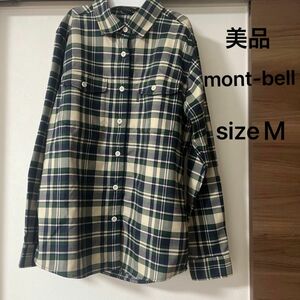 美品　試着のみ　mont-bell M レディース　チェック