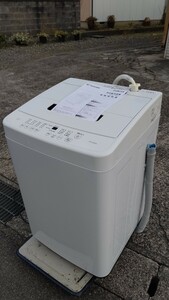  直接引き取り可能 IRIS OHYAMA アイリスオーヤマ 全自動洗濯機 4.5kg IAW-T451 2021年製 ホワイト 白 家電 電化製品 新潟県新発田市