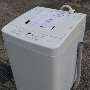  直接引き取り可能 IRIS OHYAMA アイリスオーヤマ 全自動洗濯機 4.5kg IAW-T451 2021年製 ホワイト 白 家電 電化製品 新潟県新発田市の画像1