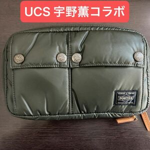 【最終値下げ価格】【激レア UCS 宇野薫コラボ】PORTER クラッチバック ポーチ 吉田カバン