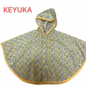 【最終値下げ価格】KEYUKA キッズ　カッパ　雨具　レインコート　80〜100cm