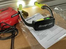 必見！売り切り！Snap-on スナップオン ECHDC038HV ハンズフリー 充電式 LED ネック ライト 作業灯 250ルーメン　レア！イエロー！ユーズド_画像4