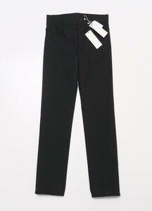 MF85510 не использовался * обычная цена 3.6 десять тысяч иен * Helmut Lang HELMUT LANG* Италия производства ткань использование * хлопок * обтягивающий брюки * размер 2* черный 