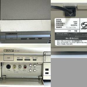 動作品 SHARP シャープ S-VHS VHS ビデオカセットレコーダー ビデオデッキ VC-ES2の画像10