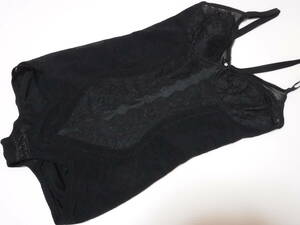  Chandeal # large size # black black. hard correction body suit D80