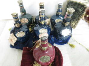 ☆☆未開栓　古酒　ROYAL SALUTE ロイヤルサルート 21年 スコッチ ウイスキー 陶器ボトル　７本　700ｍｌ 43/40度