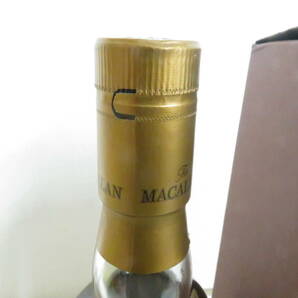 ☆☆未開栓  マッカラン12年 シェリーオーク  シングルモルト ハイランド 旧ボトル TheMACALLAN ウイスキー箱有 700ml 40％の画像9
