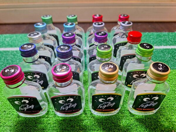 KLEINER クライナーファイグリング ミニボトル リキュールの空き瓶 空きビン(20本)多種類