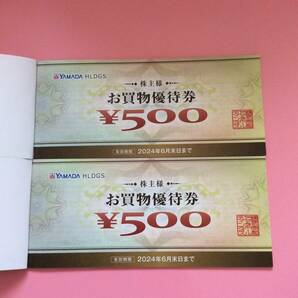 ヤマダ電機 株主優待 10000円分 2024年6月末日までの画像1