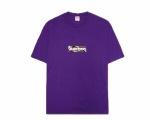 Supreme Box Logo Tee Purpleシュプリーム ボックス ロゴ (ボックスロゴ) Tシャツ パープル　XL