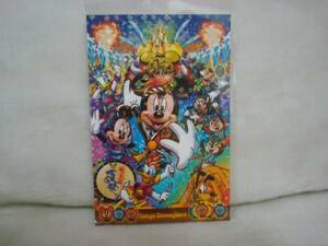【即決】TDL ディズニー 夏祭り ポストカード 30周年　サマー　ミッキー　ポスカ　2013年