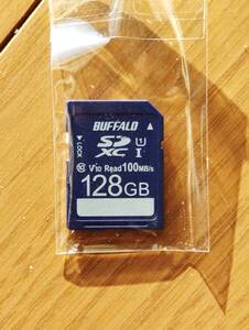 BUFFALO SDXC memory card 128CG unused goods 