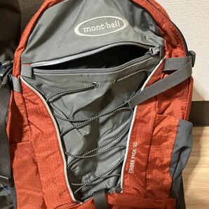 バックパック mont-bell モンベル STRIDER PACK20 ザック リュックサック グレー アウトドア Columbia コロンビア Burke Mountain 30 の画像2