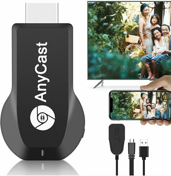  HDMI ミラーキャスト ワイヤレス ミラーリング クロームキャスト Anycast テレビ 画面 phone&Android テレビ接続