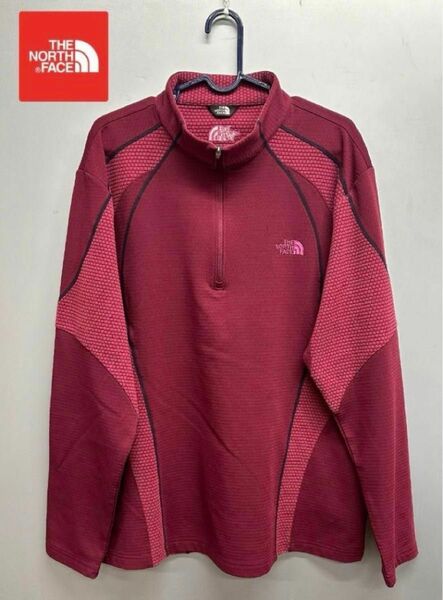 THE NORTH FACE ハーフジップ　スポーティシャツ　110（XL）