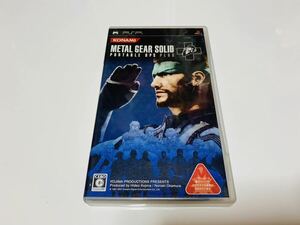 Metal gear solid portable ops plus PSP PlayStation portable jp