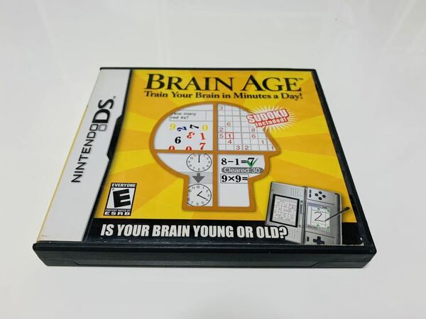 Brain age DS Nintendo ds import version English