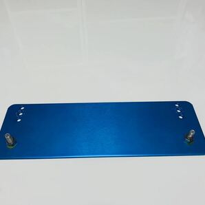 [Cusco] VAB Wrx Sti (Front) For azyasutonanba-sute- (Blue Anodized Aluminum) VAB WRX STI(フロント)用アジャストナンバーステーの画像3