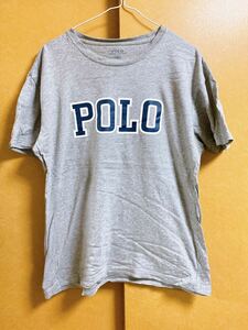 POLO RALPH LAUREN ポロ ラルフローレン ロゴプリント Tシャツ グレー系 Sサイズ