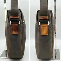 ベタ無し☆LOUIS VUITTON ダミエ ジェアン シタダン ショルダー ボディバッグ レザー キャンバス ヴィトン ベージュ サーブル 肩掛け_画像4