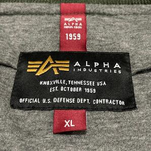 激レアXL◎ アルファインダストリーズ ALPHA INDUSTRIES MA-1 フライトジャケット ミリタリー カーキ ブルゾン USA 美品 メンズ 3845の画像7