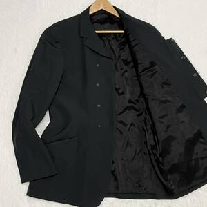  unused class / illusion. 3XL* Emporio Armani tailored jacket ratio wing tailoring black black nylon manner Italy made EMPORIO ARMANI 54 3893