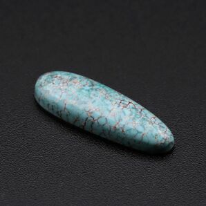 Natural High Grade Red Web Number Eight #8 Turquoise Cab 3.85 ctの画像2