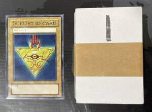  Yugioh DUELIST ID CARD the first period official recognition convention registration card te. Ellis toID card 2000 year version blank obi attaching 50 sheets 