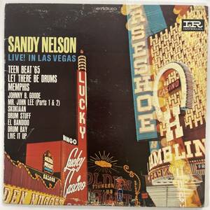 SANDY NELSON / LIVE! IN LAS VEGAS US盤　19??年 オリジナル