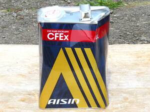 本州送料無料！ アイシン AISIN CVT FLUID EXCELLENT CFEX Synthetic Oil CVTオイル 金属ベルトタイプCVT 用 / 4L 缶 缶凹み有り! / NO6