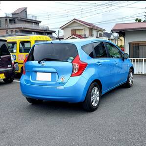 車検2年付き☆諸費用なし☆日産 ノート X☆H25年、5万km☆スマートキー、バックカメラ、Bluetooth、ドラレコ、TV☆エアコン冷えますの画像3