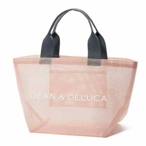 DEAN&DELUCA ディーン&デルーカ メッシュトートバッグ ピンク S