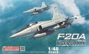 フリーダムモデルキット 1/48 F-20A タイガーシャーク プラモデル