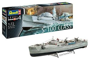 ドイツレベル 1/72 ドイツ軍 魚雷艇 S100 プラモデル 05162