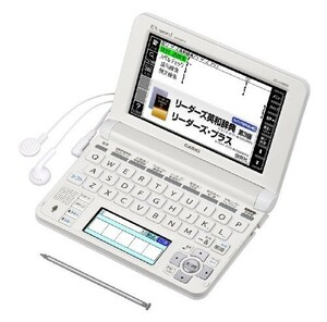  Casio computerized dictionary eks word practice English model XD-U9800 white 