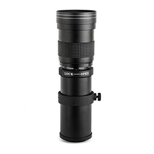 アプテカ　(Opteka) 420-800mm　f/8.3 HD望遠ズームレンズ for Sony Alpha