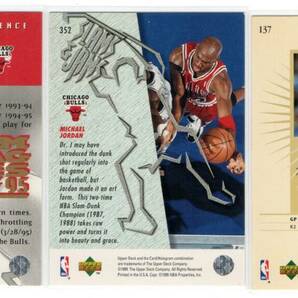 Michael Jordan 1999-00 Upper Deck Gold 3cardsの画像2