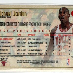 Michael Jordan 1997-98 Bowman's Best #96の画像2