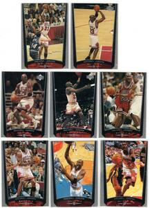 Michael Jordan 1998-99 Upper Deck 8cards