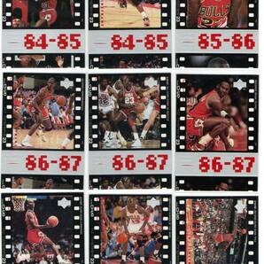 Michael Jordan 1998-99 Upper Deck MJ Timeframe 84-85～87-88 9cardsの画像1