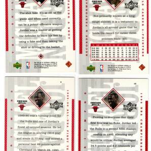 Michael Jordan 1999-00 Upper Deck Athlete of the Century 4cards(#7,8,9,12)の画像2