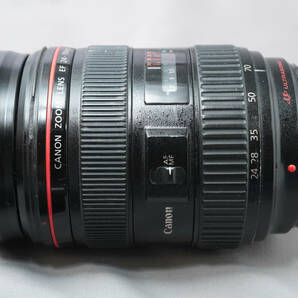 ジャンク品  Canon ZOOM LENS EF 24-70mm 1:2.8 L USM F2.8①の画像7