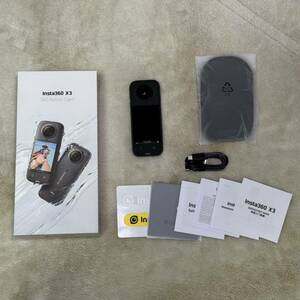 【美品】Insta360 X3 アクションカメラ 360度カメラ