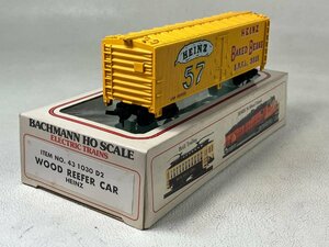 【ほぼ未使用】HO 貨車 BACHMANN バックマン リーファー車 WOOD REEFER CAR HEINZ 外国車両 marn-nc