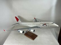 PACMIN パックミン 1/100 JAL 新鶴丸塗装 BOEING 747 日本航空 航空機 飛行機 模型 置物 aprn-fr_画像2